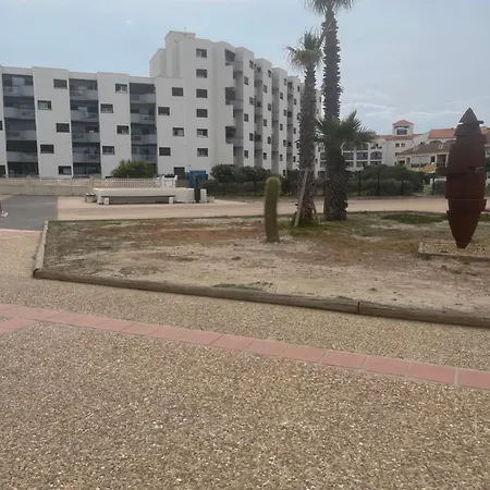 T2 Climatise, Vue Totale, Ascenseur, 2 A 4 Pers, Parking Prive, Wifi Fibre, Proche Des Commerces, Kanumera Barcares Διαμέρισμα Le Barcarès
