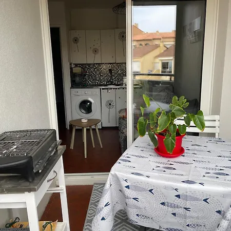 Apartment T2 Climatise, Vue Totale, Ascenseur, 2 A 4 Pers, Parking Prive, Wifi Fibre, Proche Des Commerces, Kanumera Barcares *